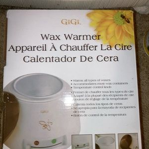Gigi Wax Warmer, Brazilian Body Hard Wax, New